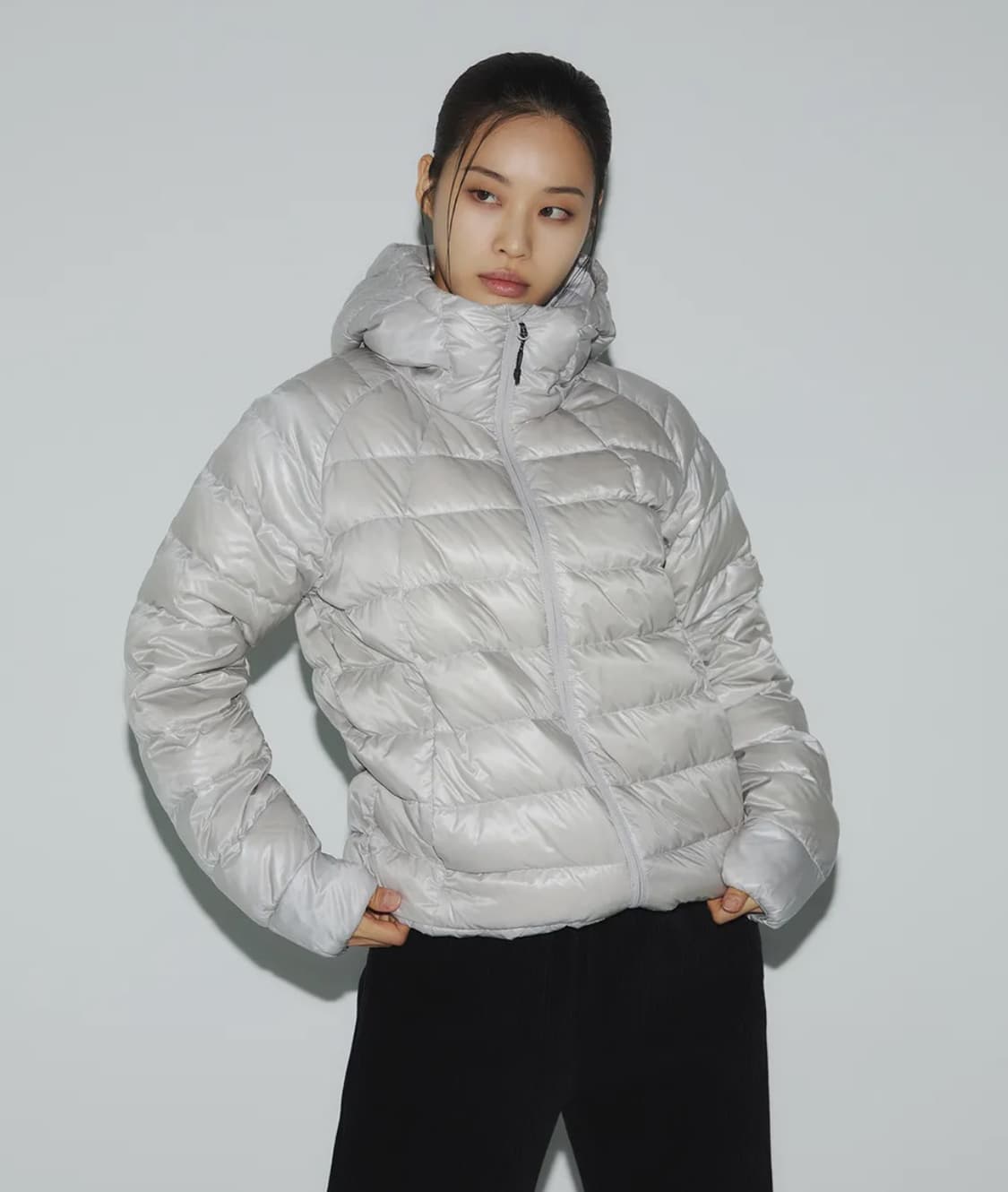 무탠다드 스포츠 아이언 라이트 다운 자켓 경량패딩 상품이미지4