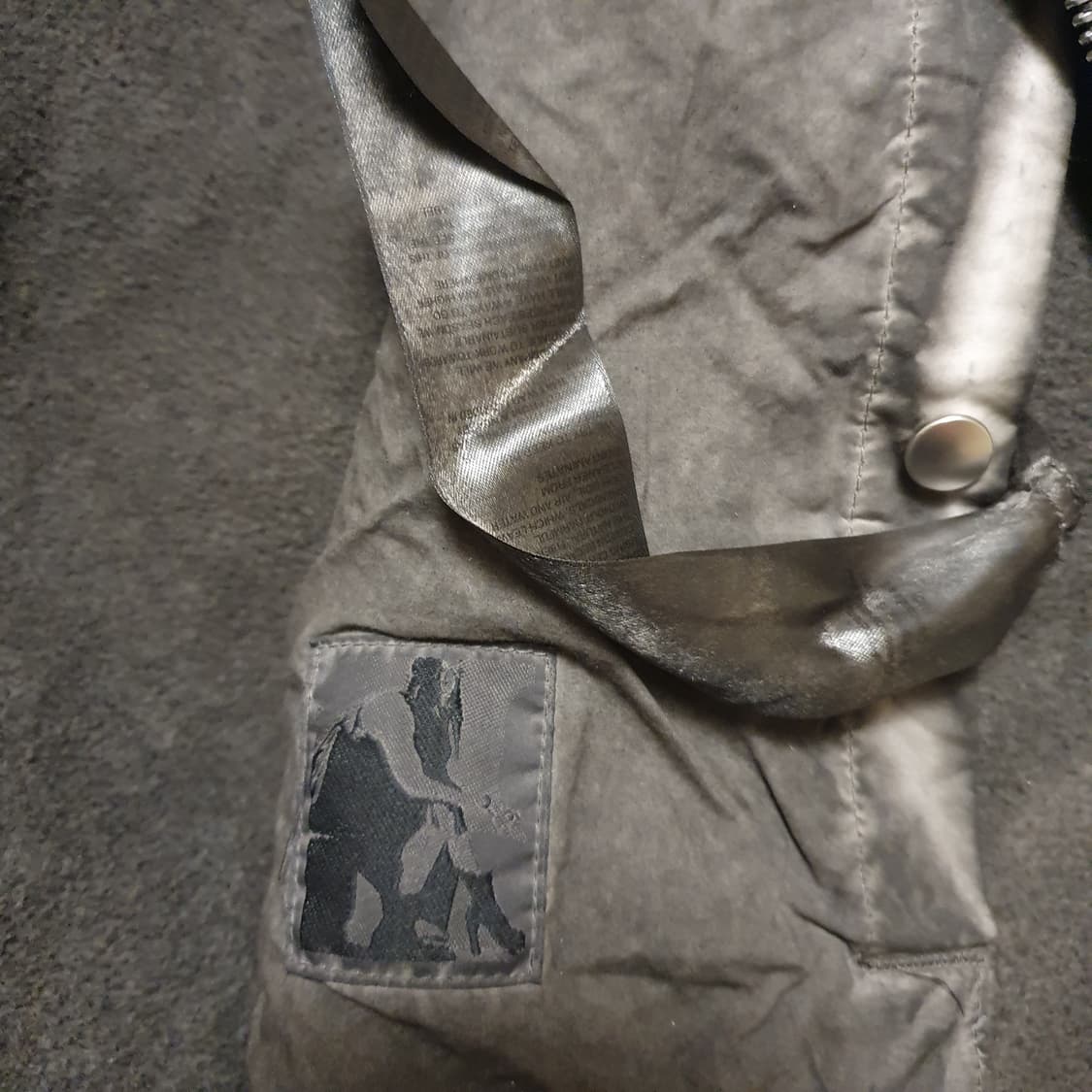 릭오웬스 다크쉐도우 몰스킨 zip front 자켓 상품이미지6