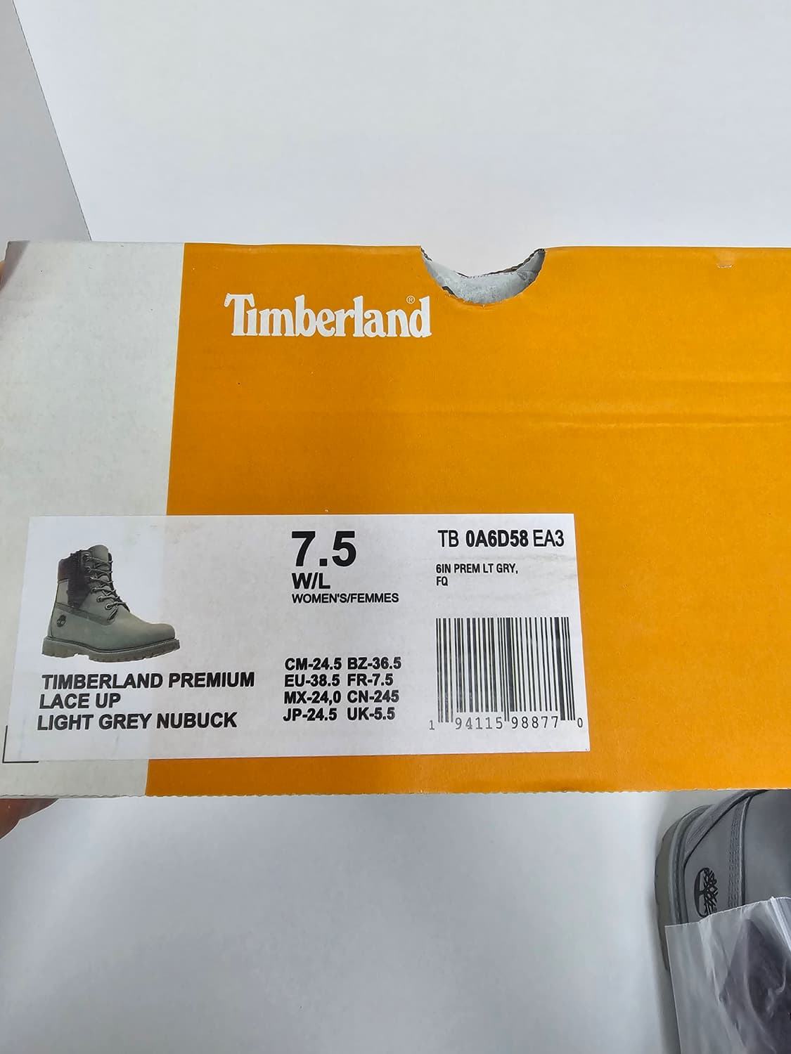 새상품 팀버랜드 6인치 프리미엄 여성 부츠 상품이미지10