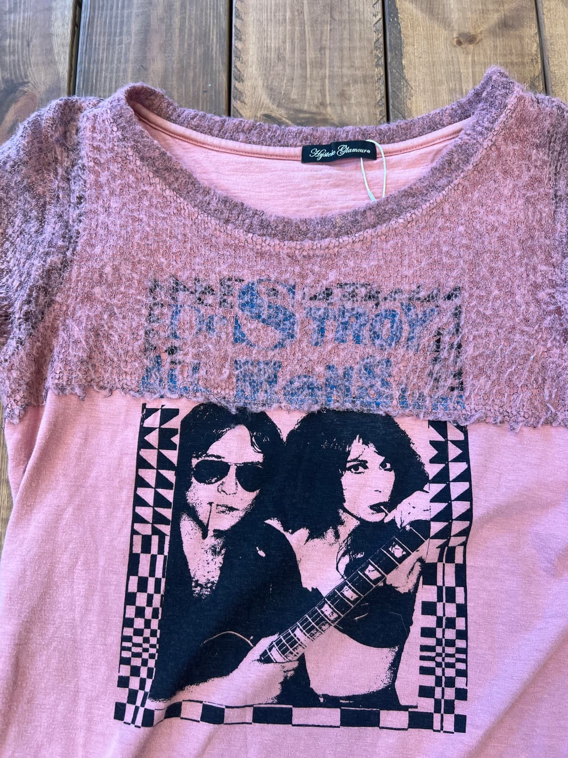 히스테릭글래머 핑크 니트 히스걸 롱 슬리브 상품이미지7