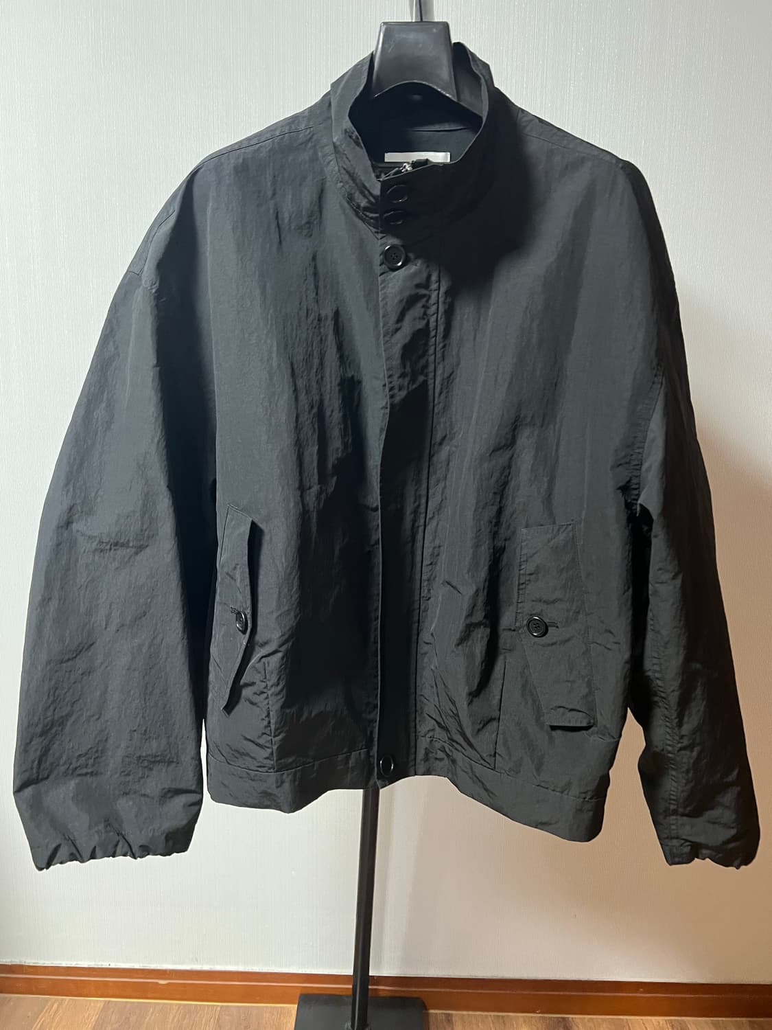 아모멘토 립스탑 볼륨 자켓 L 블랙 상품이미지1