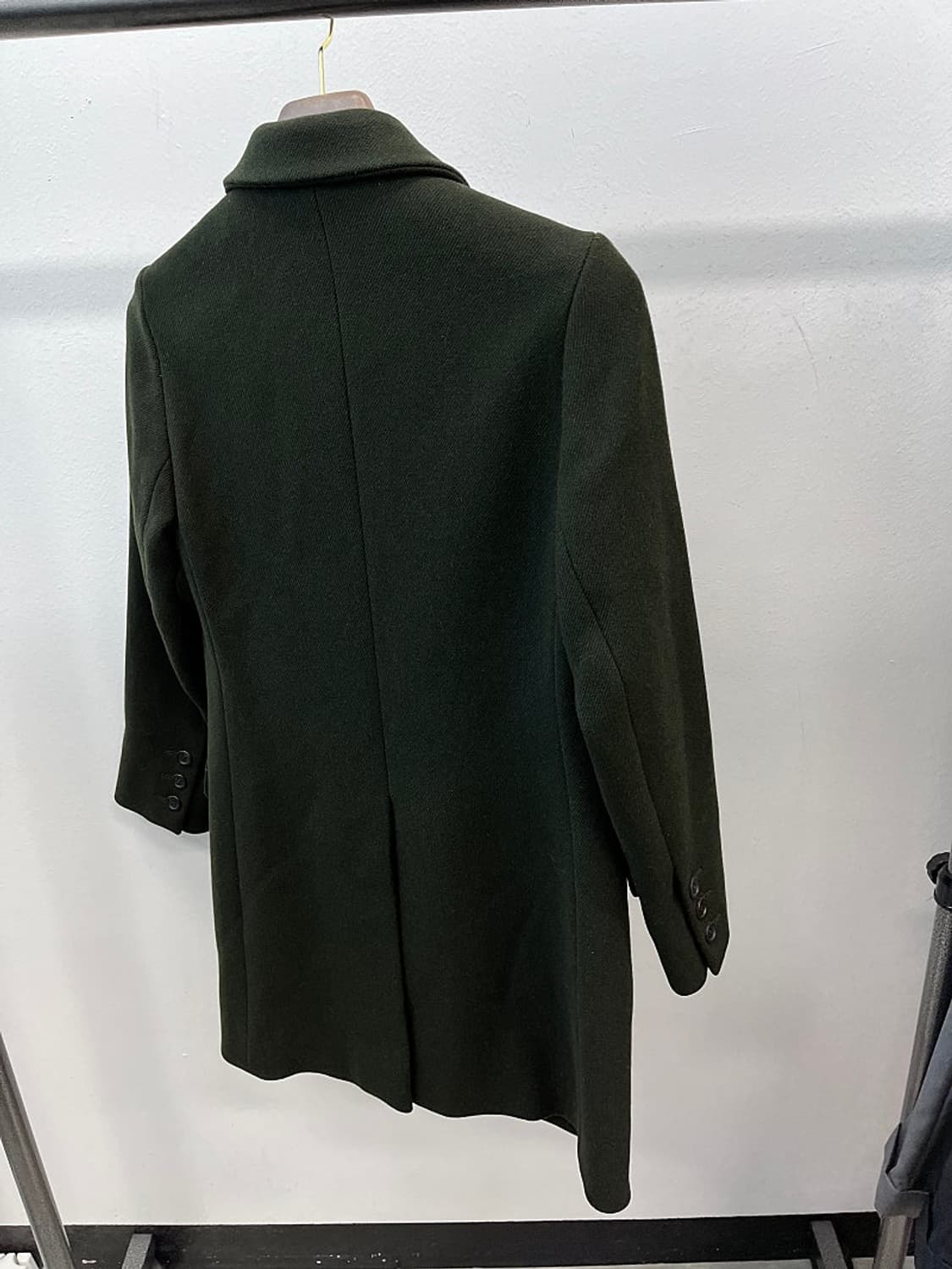 여) 프라다 딥카키 울코트  상품이미지5