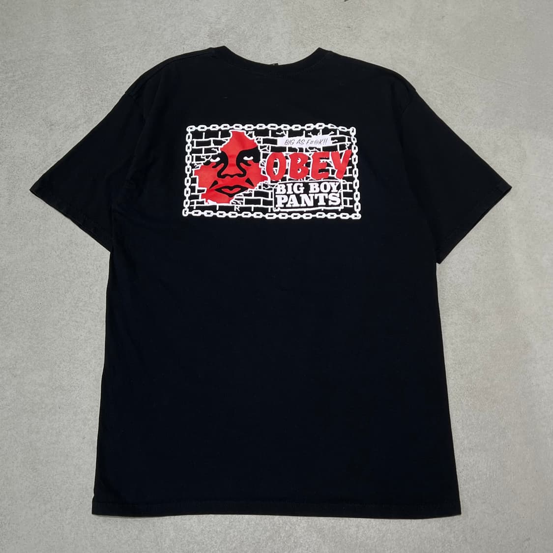 오베이 로고 프린팅 반팔티셔츠 s10859 상품이미지2