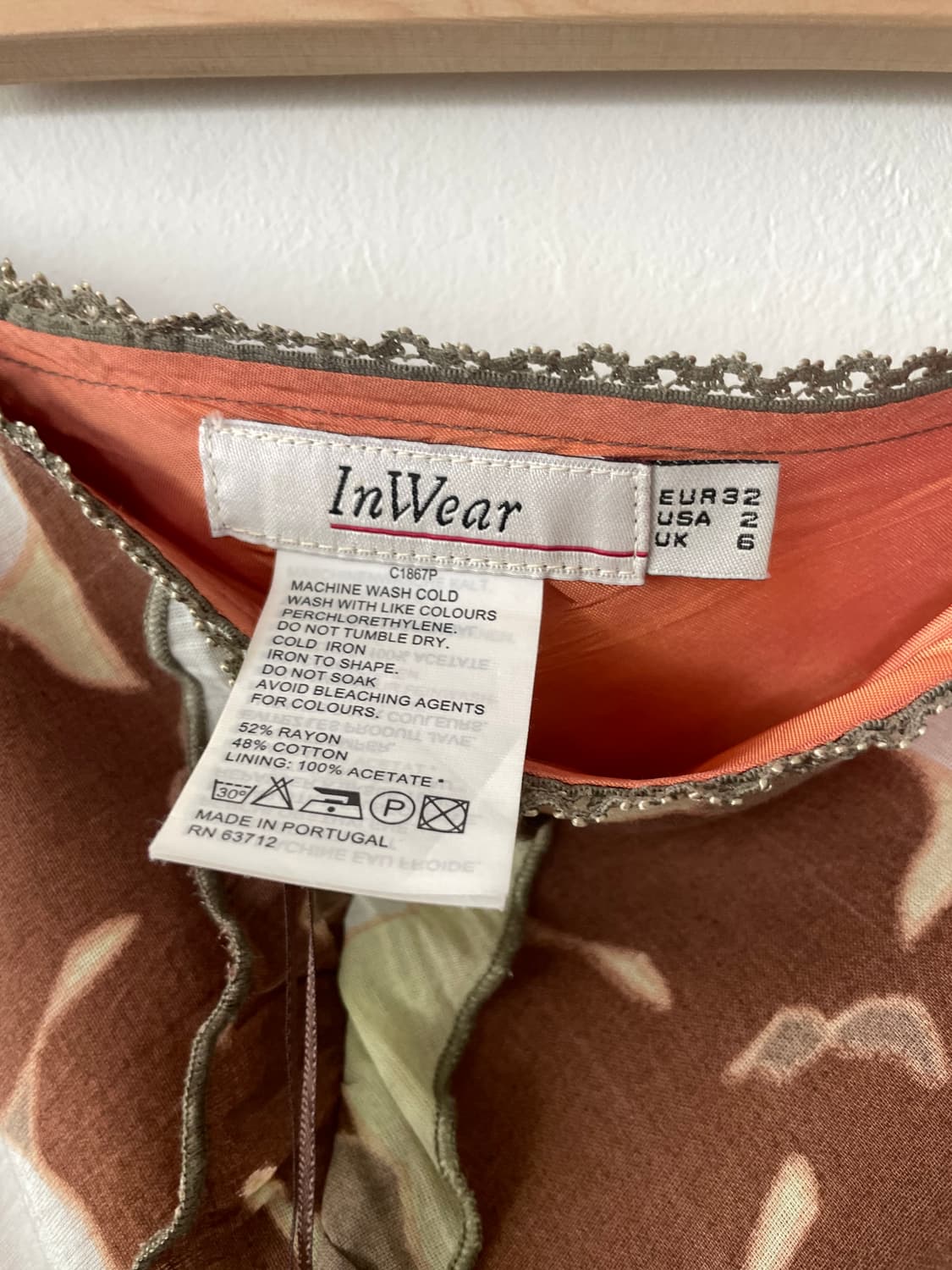 InWear pattern frill skirt 상품이미지8