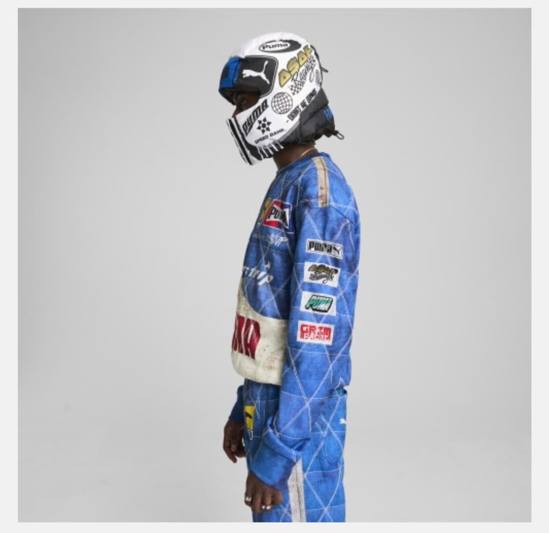 푸마 × ASAP Rocky 바라클라바 화이트 새상품 상품이미지2