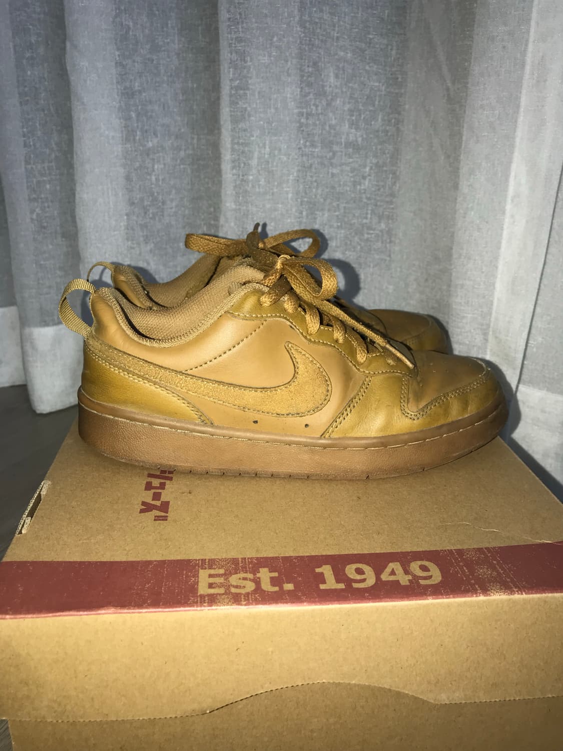 나이키 에어포스 브라운 된장포스 235 상품이미지5