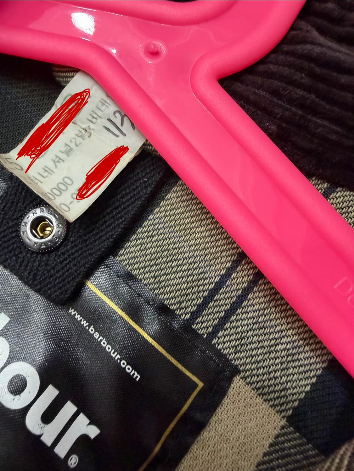 바버 비데일 36 올리브 상품이미지5