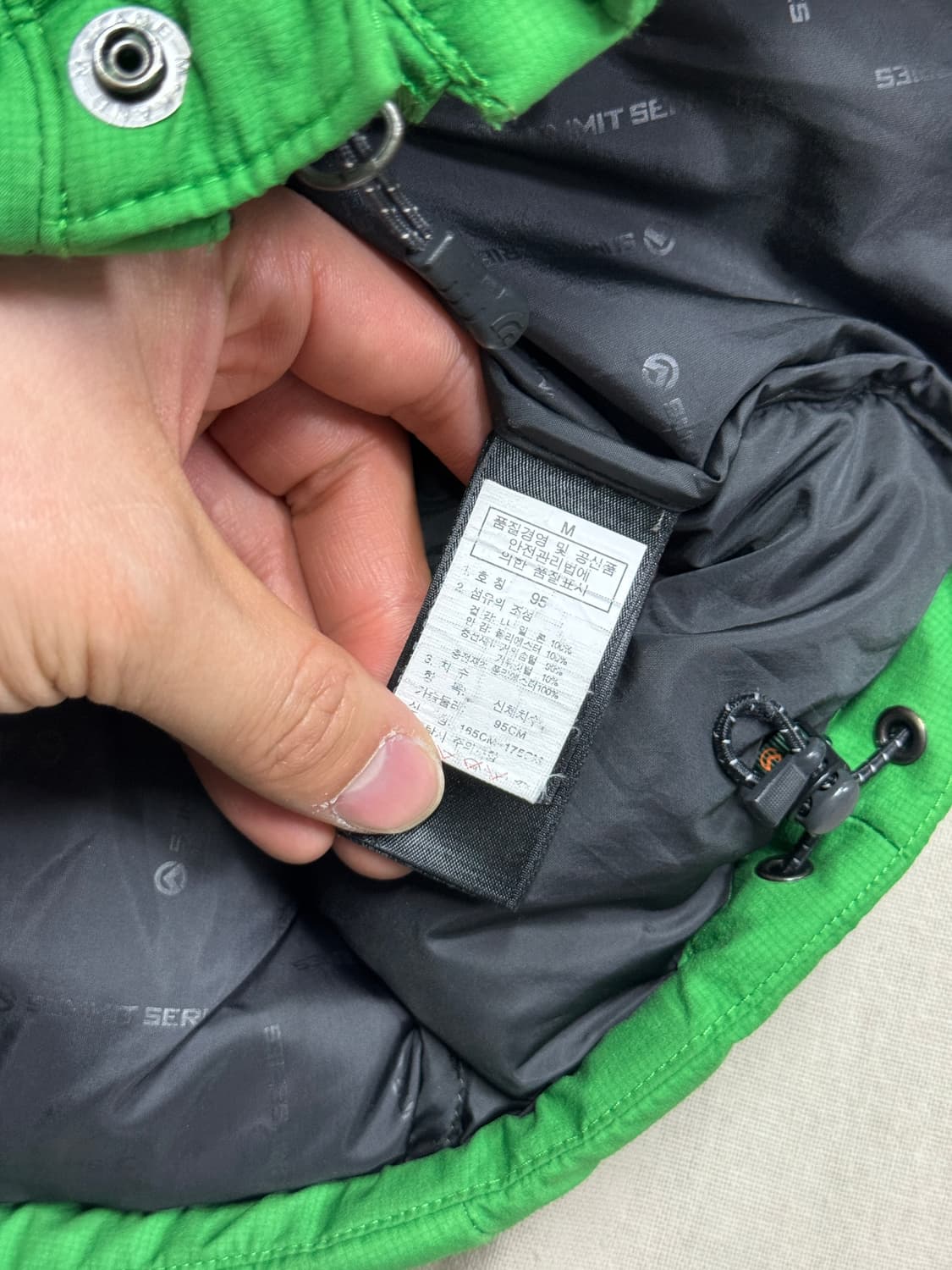 노스페이스 해외판 히말라야 그린 95(100) 상품이미지8