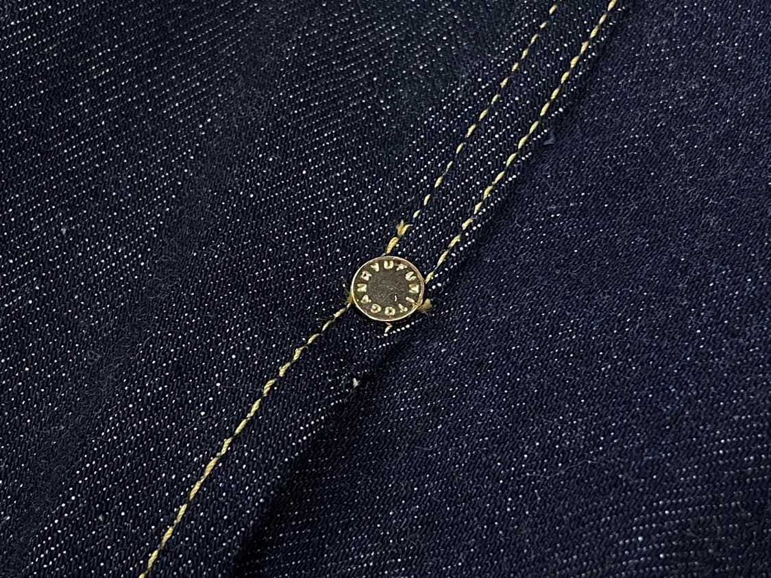 back pleats denim jacket 상품이미지7