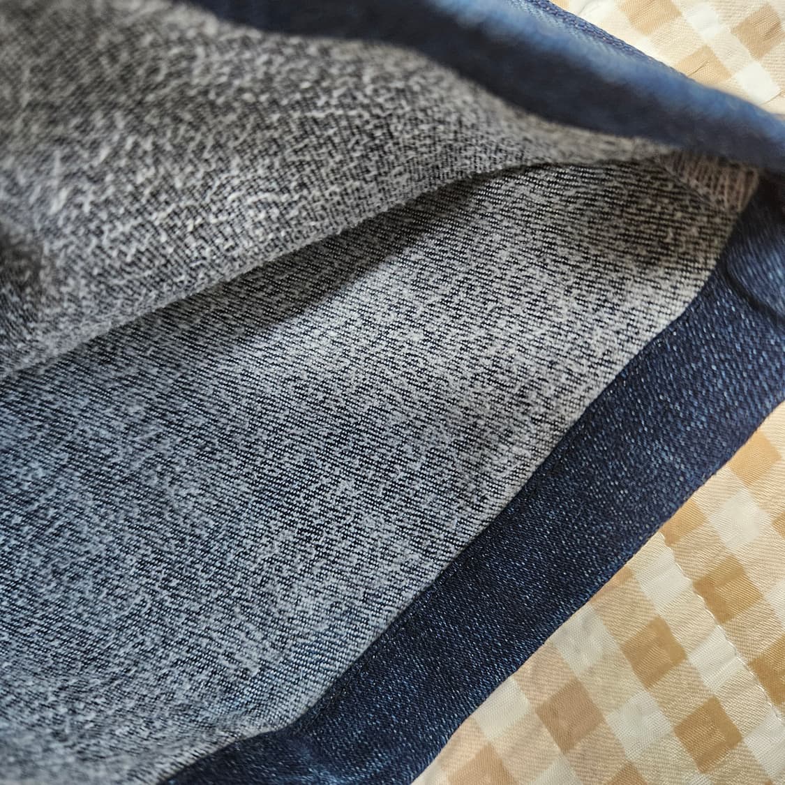 게스 기모 데님 스판 펑바지 남자32 상품이미지5