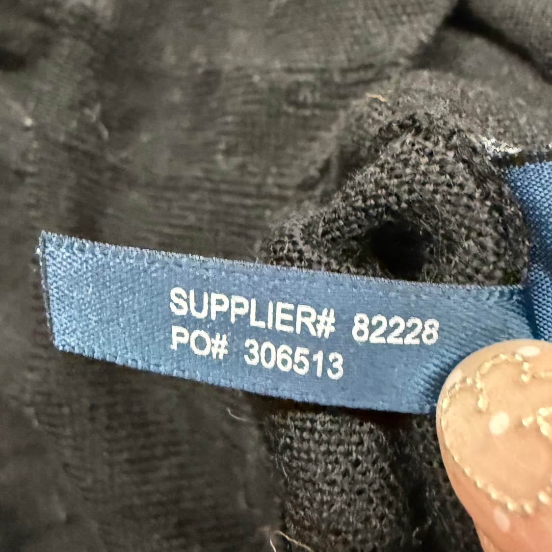 폴로 블랙 브이넥 니트 상품이미지7