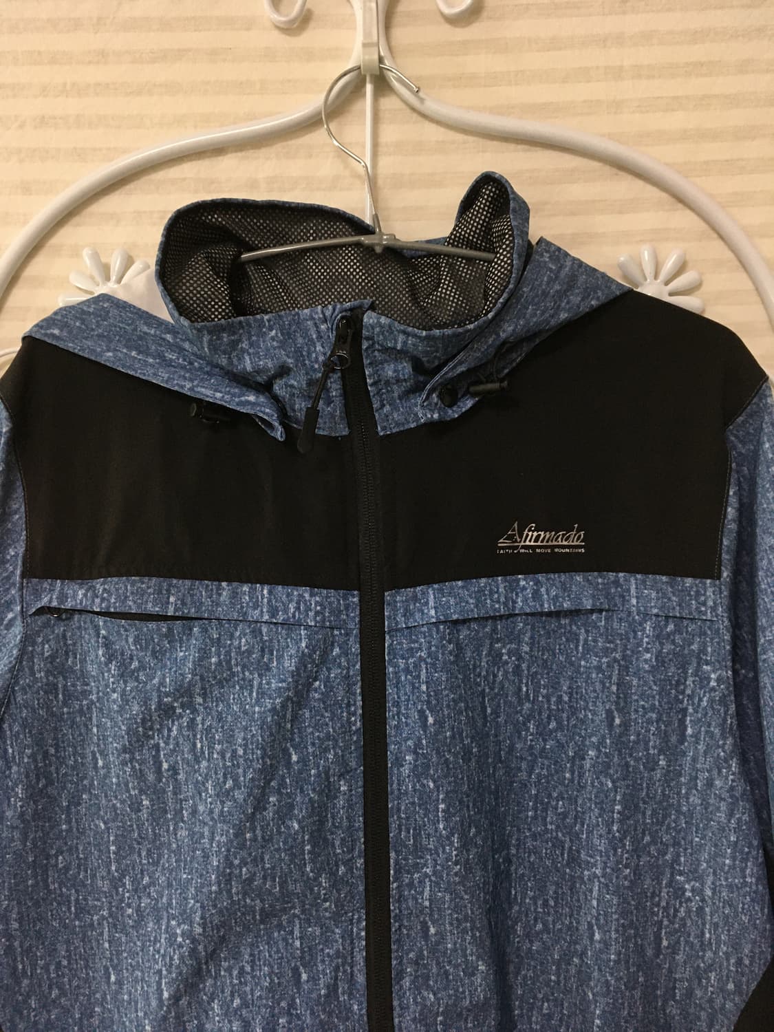 빈티지 블루 윈터 바람막이 y2k 스트릿 갸루 펑키 일본빈티지635  상품이미지4