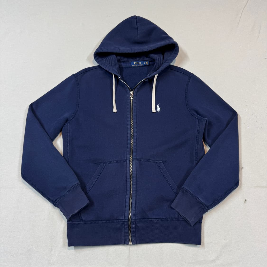S) 폴로 랄프로렌 써멀 후드집업 네이비 상품이미지1