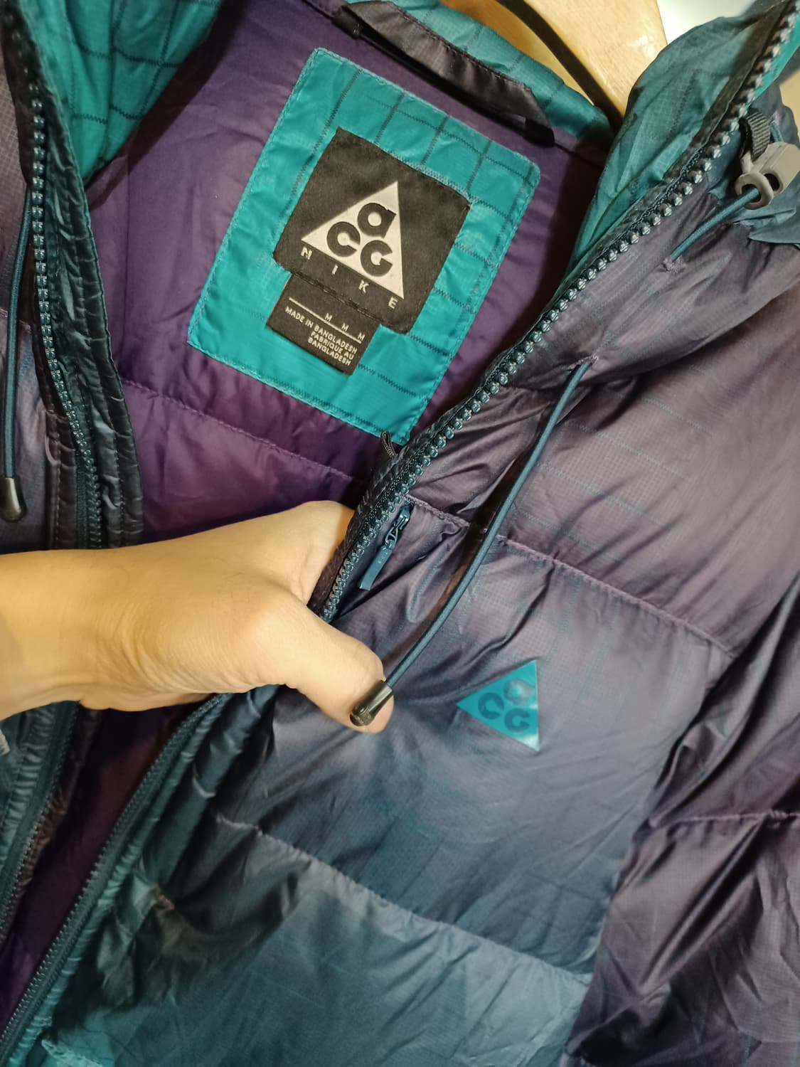 나이키 acg 800필 구스다운 패딩 m 상품이미지7