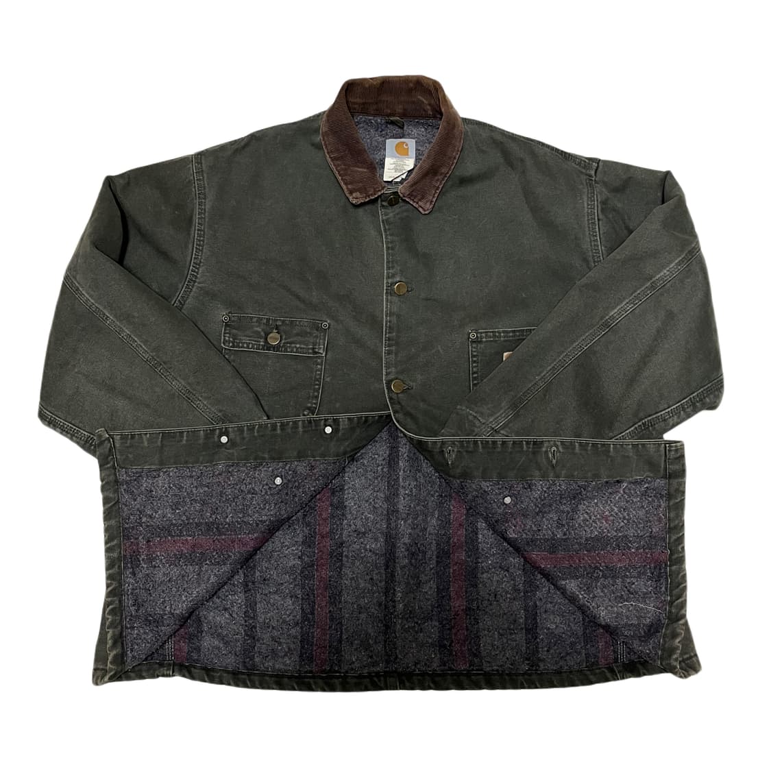 🧥 칼하트 블랭킷 라이닝 초어 코트 (C02 MOS) 상품이미지2