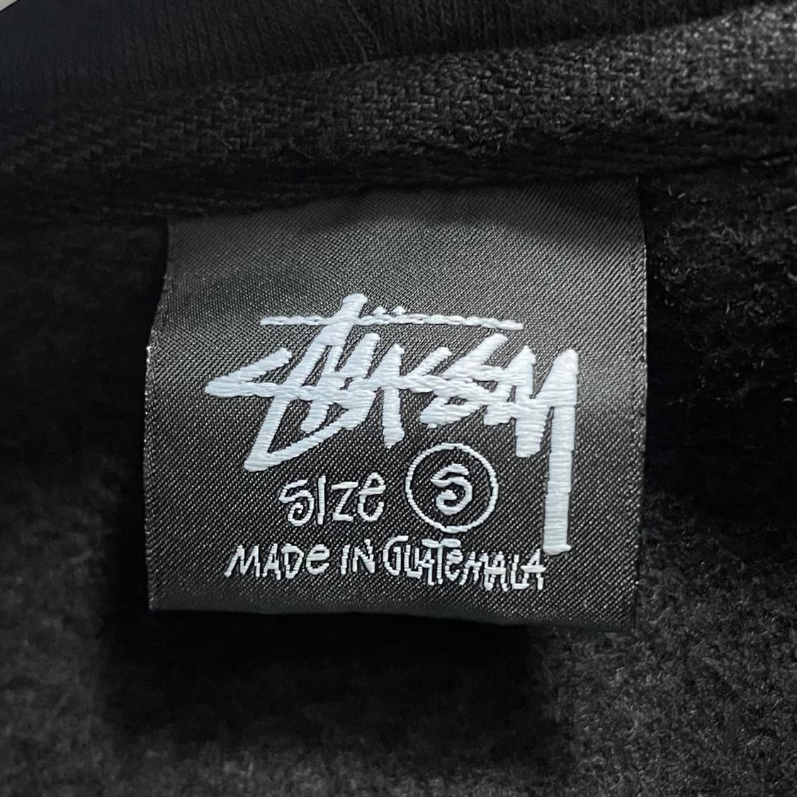 Stussy  스투시 스탁 로고 블랙 후드티 상품이미지4