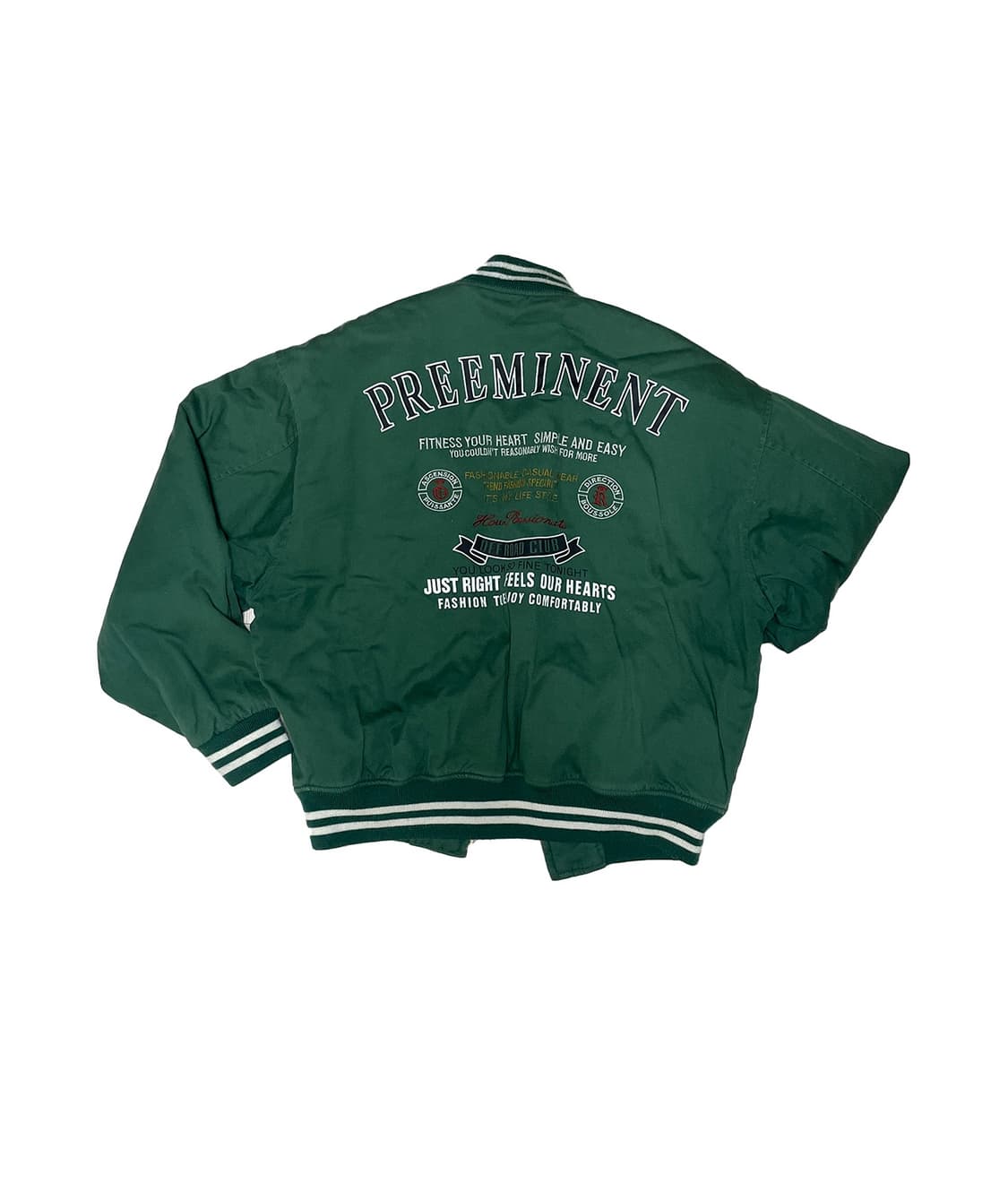 vintage green bomber jacket 항공 점퍼 상품이미지2