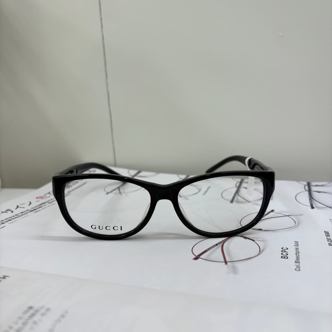구찌 빈티지 뿔테 안경 상품이미지1