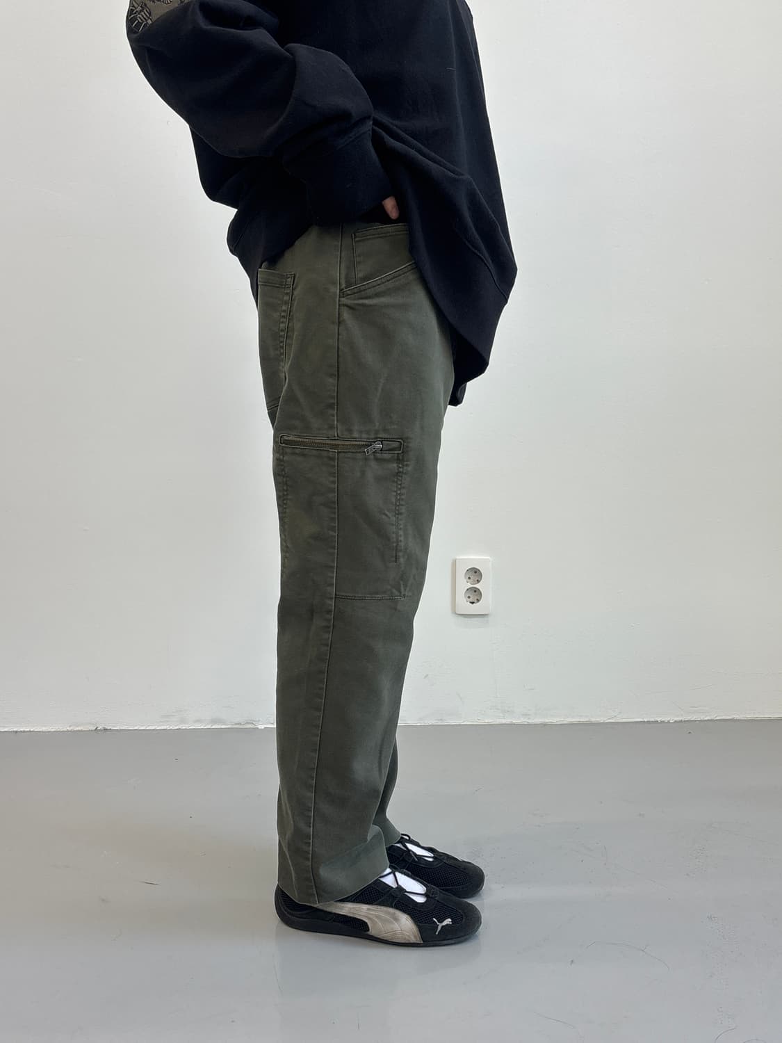 FieldCore Stretch Work Pants Olive 상품이미지2