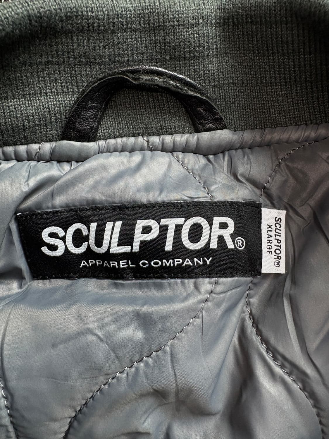 스컬프터 울 모노그램 스타디움 바시티 자켓 3026 상품이미지3