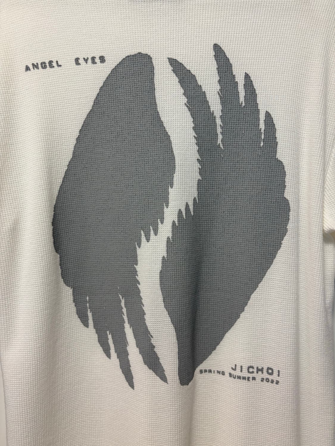 JICHOI SS22 ANGEL EYES T-SHIRT 지초이 상품이미지6