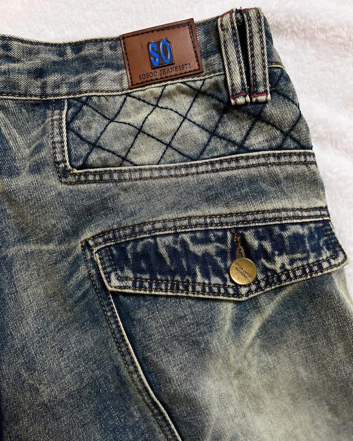 sosoo jeans 1971 데님팬츠 상품이미지5