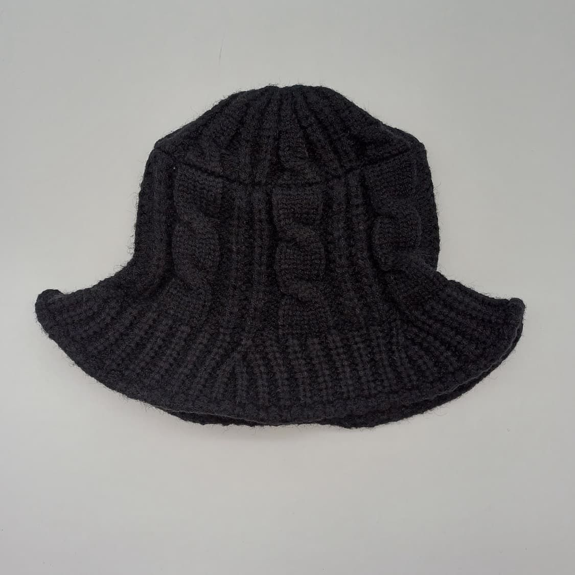 일본 빈티지 니트 벙거지 버킷햇 모자 [BF10445-162-61] 상품이미지5