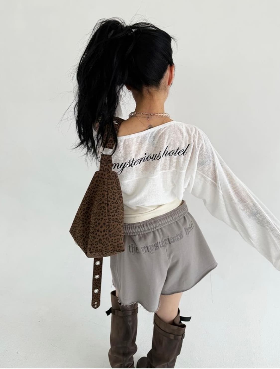 더미스테리어스호텔 웨스턴 호보백 상품이미지2