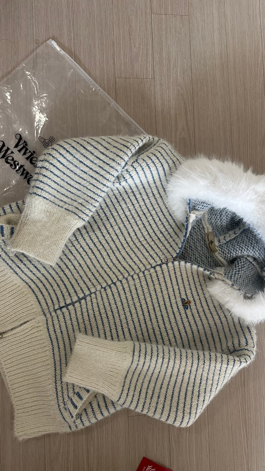 비비안웨스트우드 니트집업 상품이미지3