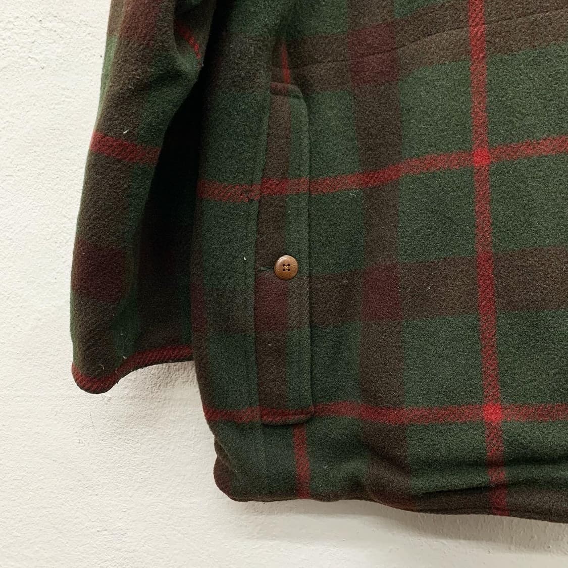 폴로 랄프로렌 컨트리 그린 타탄체크 울 자켓 상품이미지5