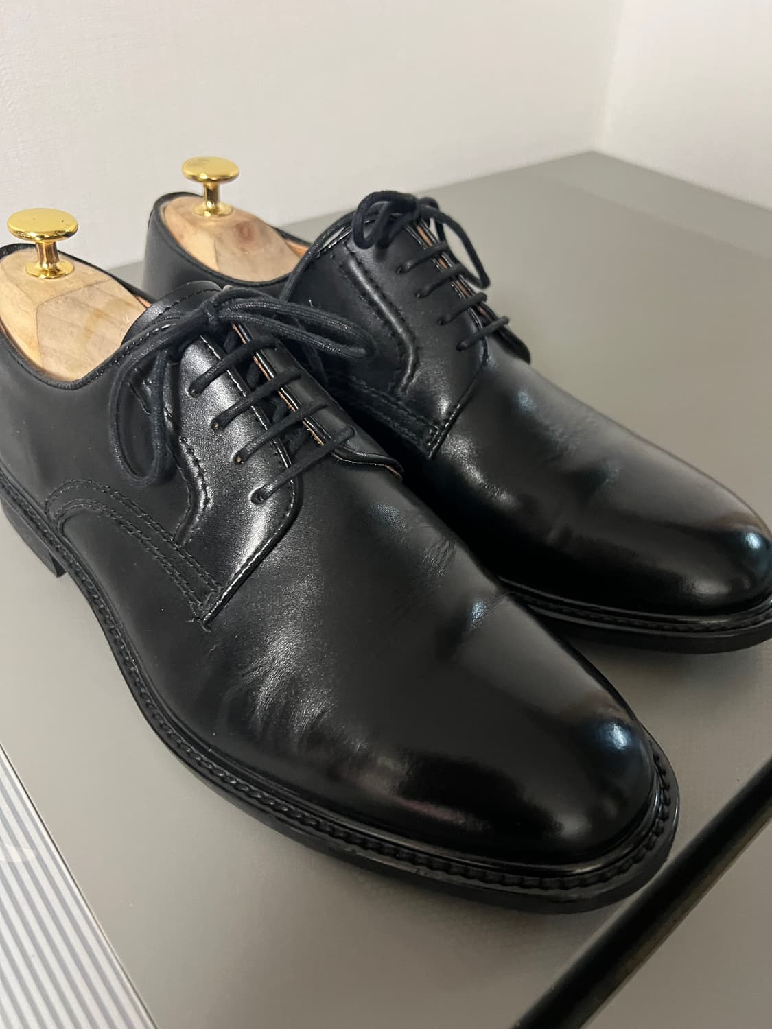 택포8) 조셉트 103 카프스킨 더비슈즈 255 상품이미지4