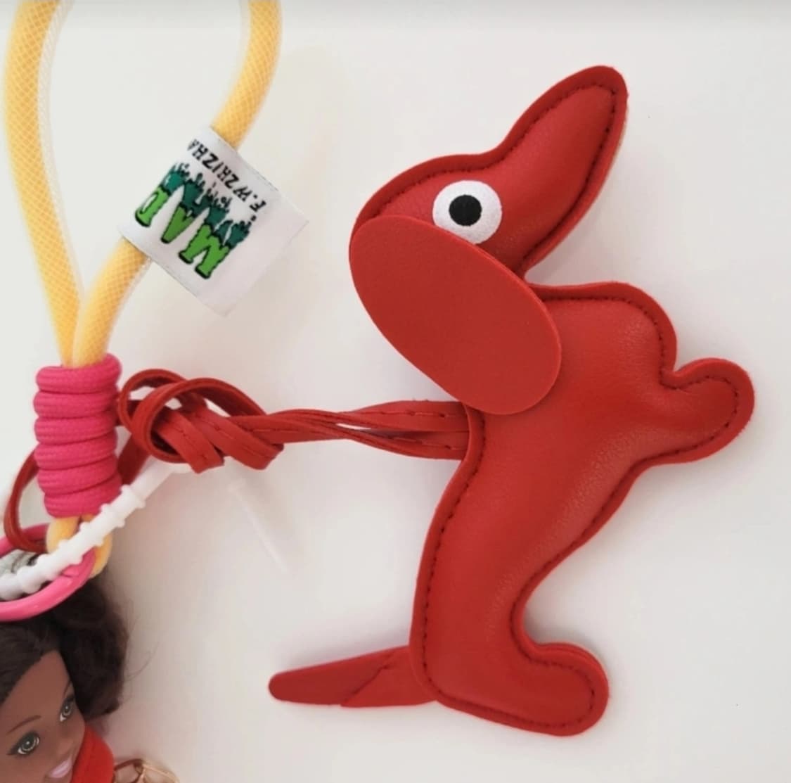 새상품)흑인 뽀글이 힙스타일 빈티지틱 바비인형키링 올set 상품이미지4