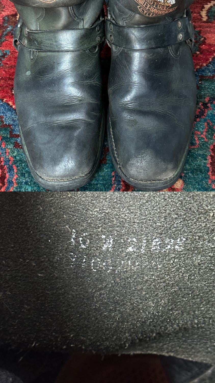 90's 할리데이비슨 바이커 부츠 할리 모터사이클 하네스 부츠 상품이미지9