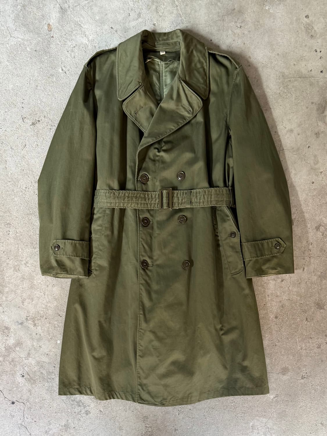 50s U.S Army OG-107 Officer Overcoat 상품이미지4