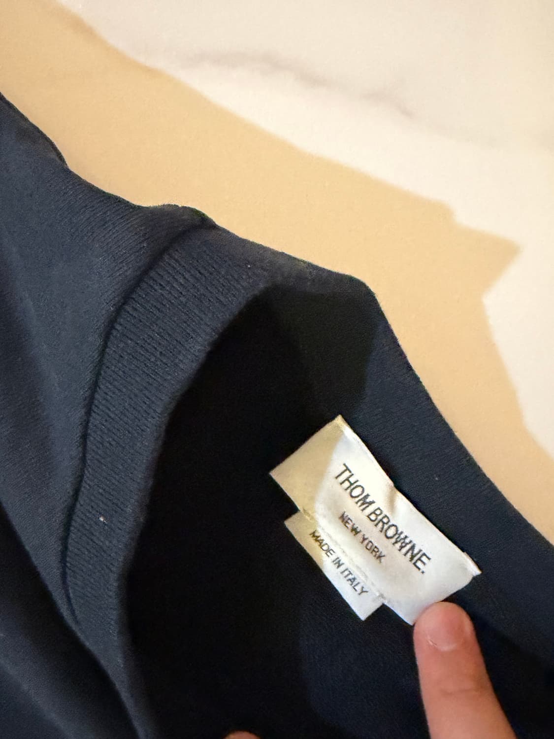 톰브라운 돌고래 네이비 맨투맨 XL 105 상품이미지4