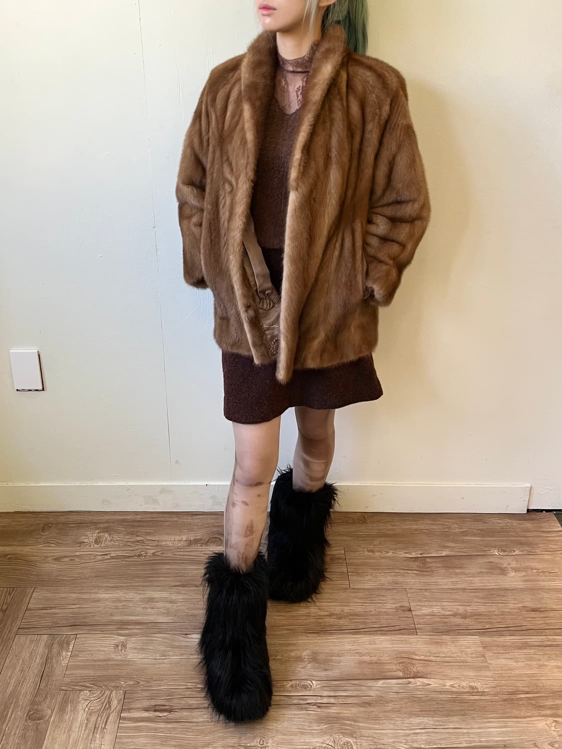 SAGA FOX  MINK 밍크 퍼 자켓 상품이미지5