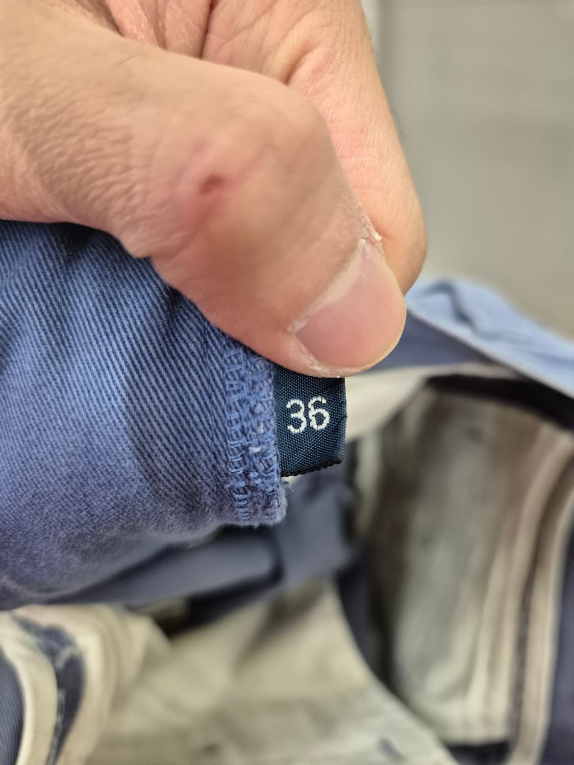 폴로 랄프로렌 클래식 치노 반바지 블루 36 상품이미지9