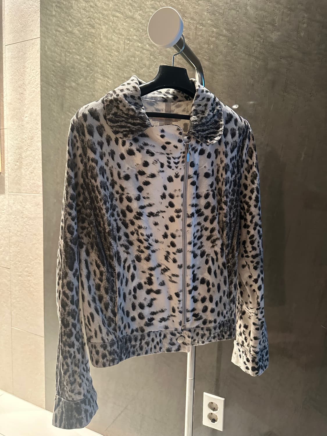 (정가170) Roberto Cavalli 레오파드 집업 자켓 상품이미지2