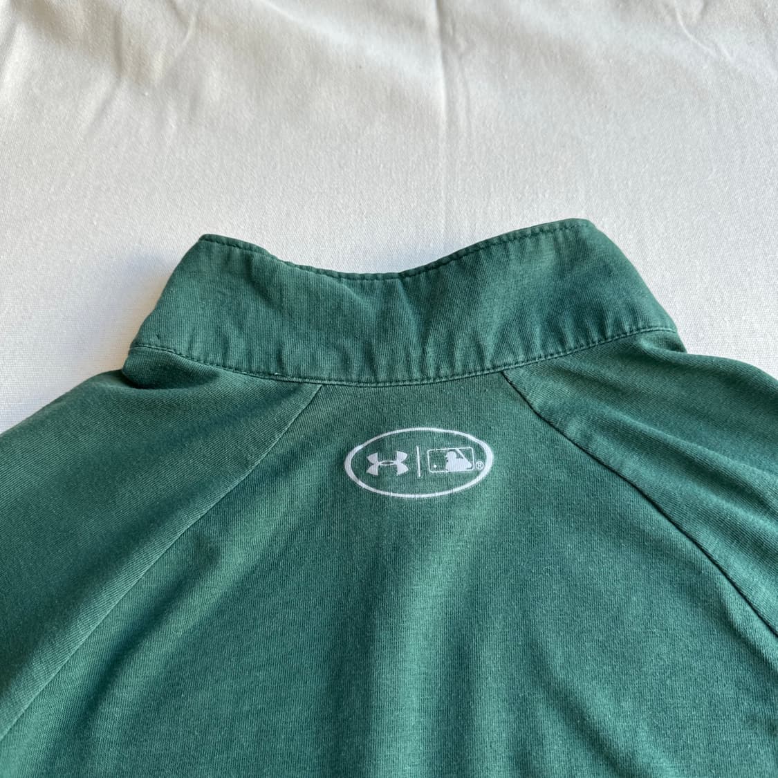 언더아머 오클랜드 애슬레틱스 쿼터지프 풀오버 (그린 / 루즈핏) 상품이미지9