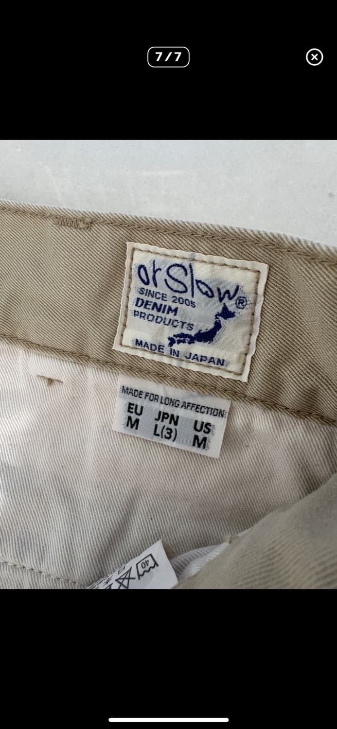 TUCK WIDE TROUSERS ORSLOW 상품이미지4