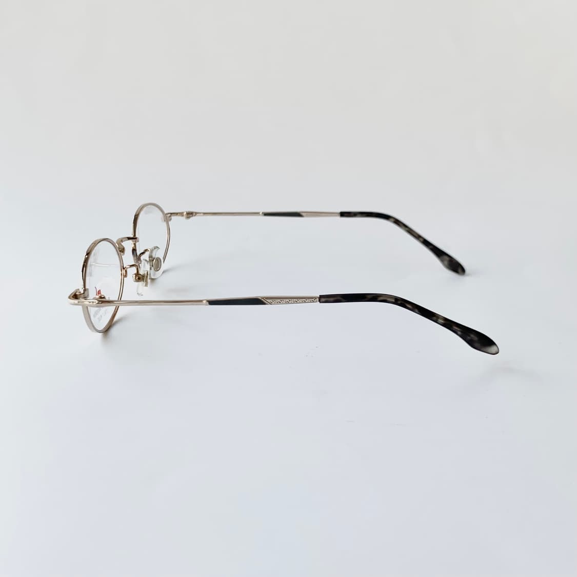 742 데드스탁 골드 라운드 오벌 빈티지안경 상품이미지4