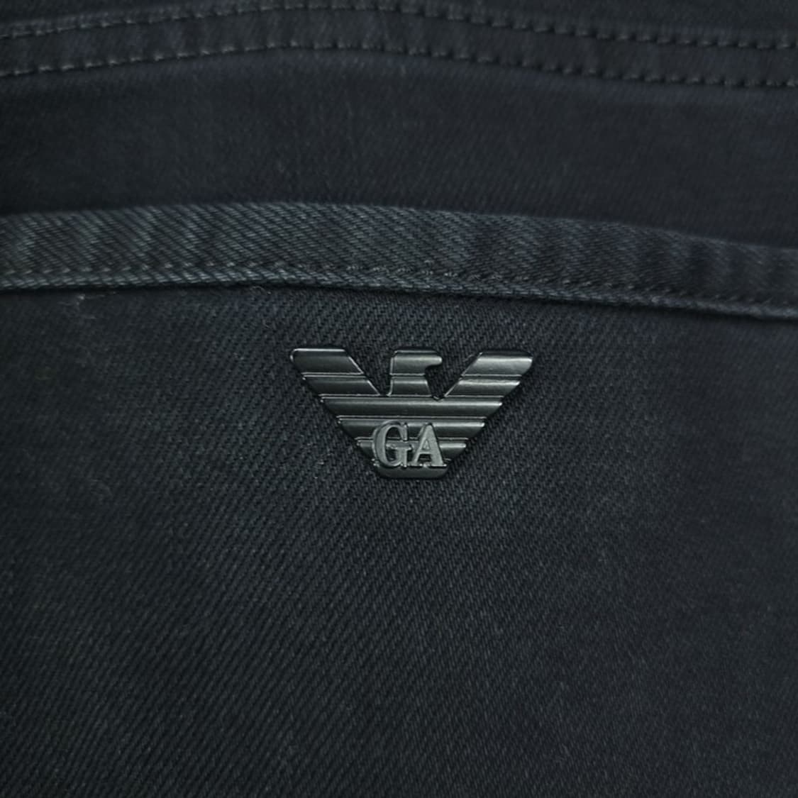 [아르마니] 스트레이트 블랙진 P01594 상품이미지6