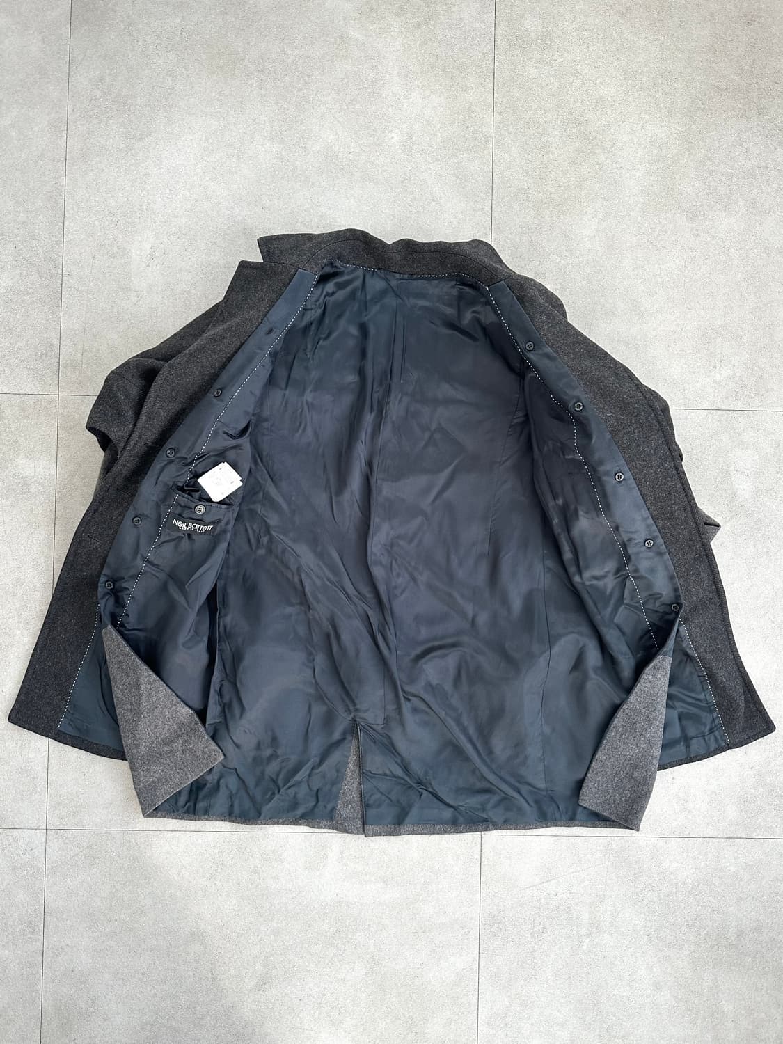 닐바렛 레이어드 캐시미어 블렌드 코트 상품이미지5