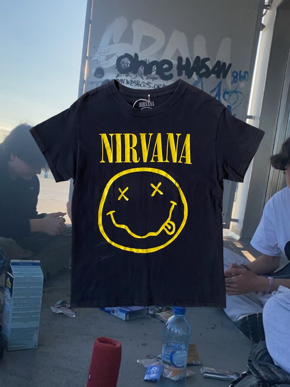 너바나 프린팅 반팔 티셔츠 (Man S) AB1794 상품이미지1