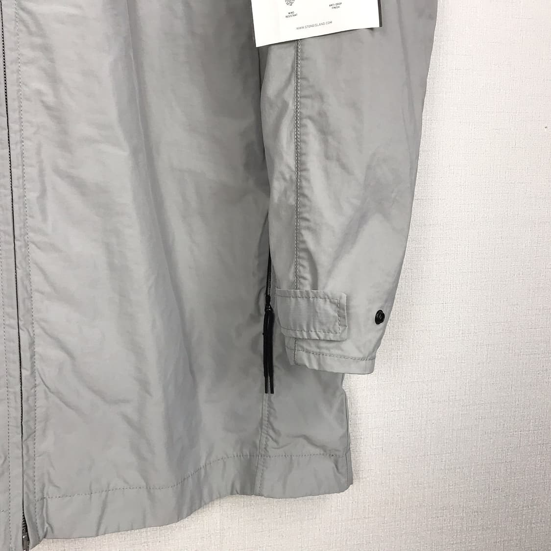 스톤아일랜드 20ss 새상품 히든후드 반코트 롱자켓 L 상품이미지4