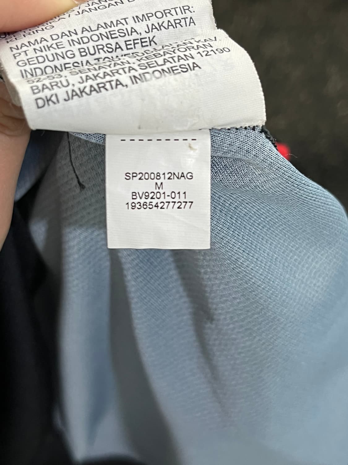 조던 19-20 PSG 파리생제르망 4th 유니폼 90 M사이즈 상품이미지3