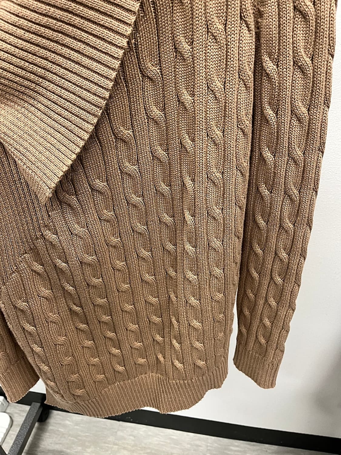 여) 랄프로렌 논버튼 케이블 가디건  상품이미지3