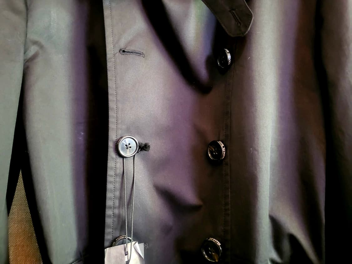 [미사용 택달린 새상품] 이태리 마뉴엘리츠 남자 트랜치코트 상품이미지7