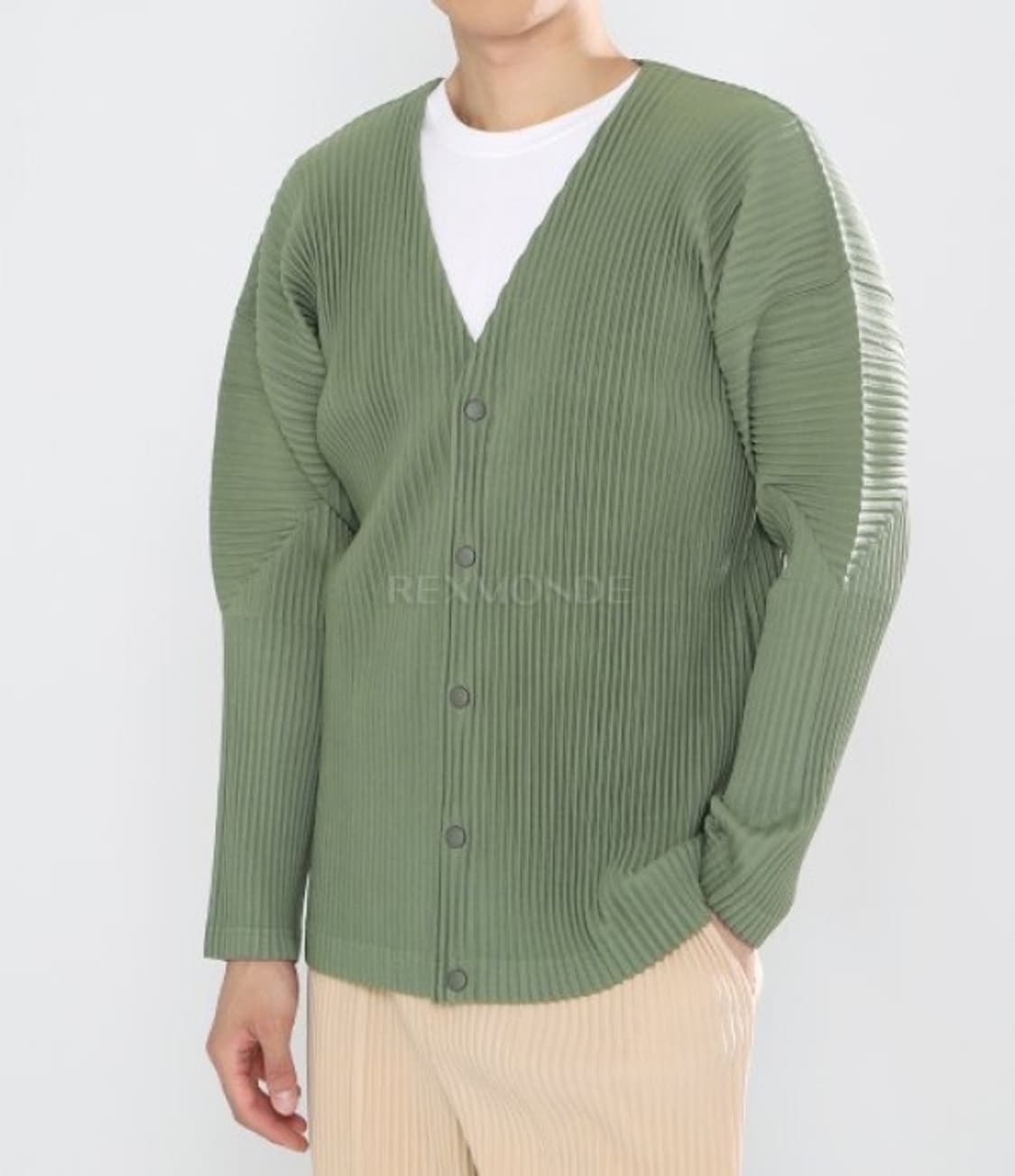 이세이미야케 옴므플리세 가디건 상품이미지4