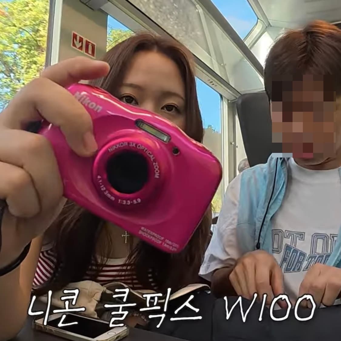 [찰스엔터픽&풀박스!] 니콘 Coolpix W100 블루 디지털카메라 상품이미지2